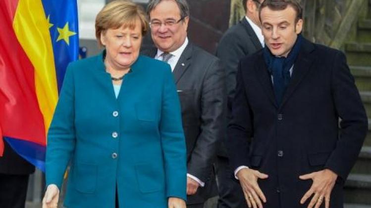 Nieuw Frans-Duits vriendschapsverdrag wil "bijdragen tot Europees leger"