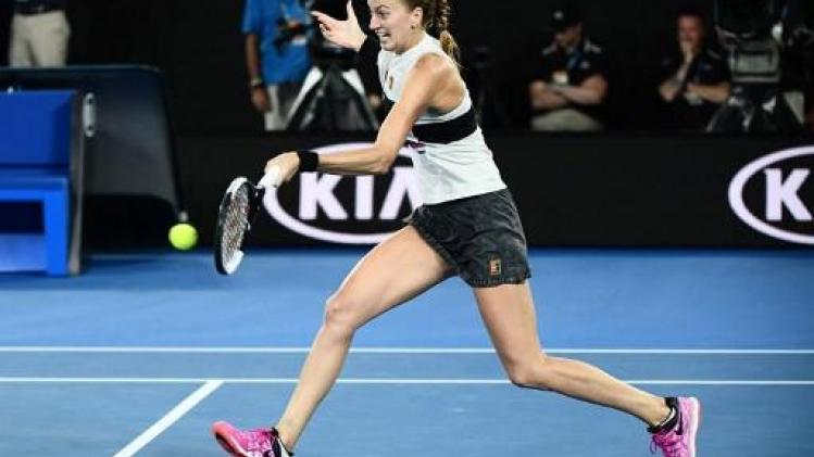 Petra Kvitova wil na verloren finale vooral positief blijven