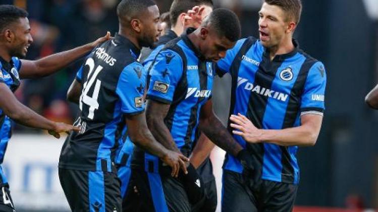 Club Brugge profiteert met 1-2 zege in Oostende optimaal van puntenverlies Genk