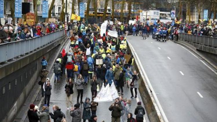 Op blokkade van gele hesjes na is betoging zonder problemen verlopen