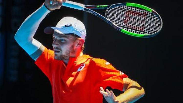 David Goffin 21e op ATP-ranking na Australian Open