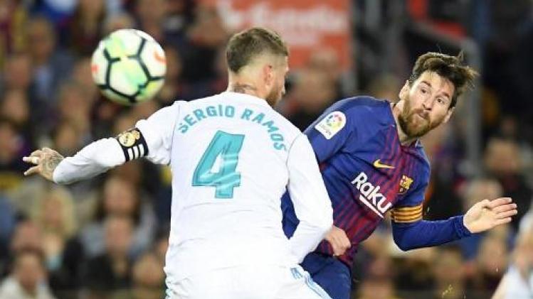 Real Madrid en FC Barcelona treffen elkaar in halve finale