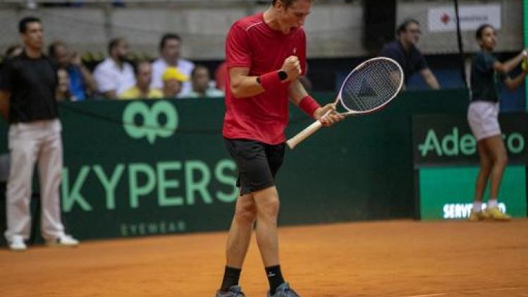 Davis Cup - Kimmer Coppejans voelde zich "heel erg goed"