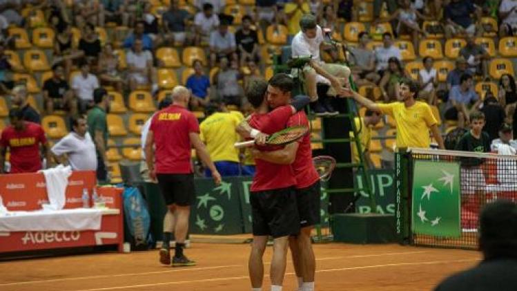 Davis Cup - Sander Gille en Joran Vliegen boekten "mooiste zege"