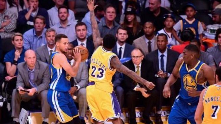 NBA: Lakers gaan zonder LeBron James onderuit bij Golden State