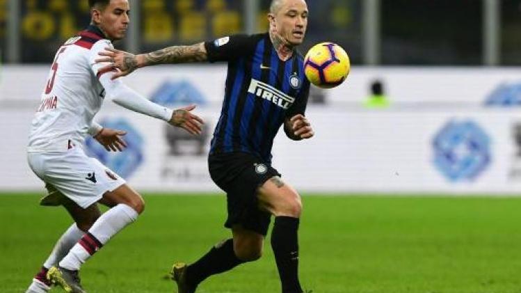 Belgen in het buitenland - Inter en Nainggolan verliezen van staartploeg Bologna