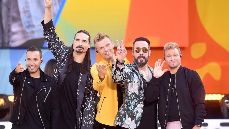 Backstreet Boys Perform On ABC's "Good Morning America"