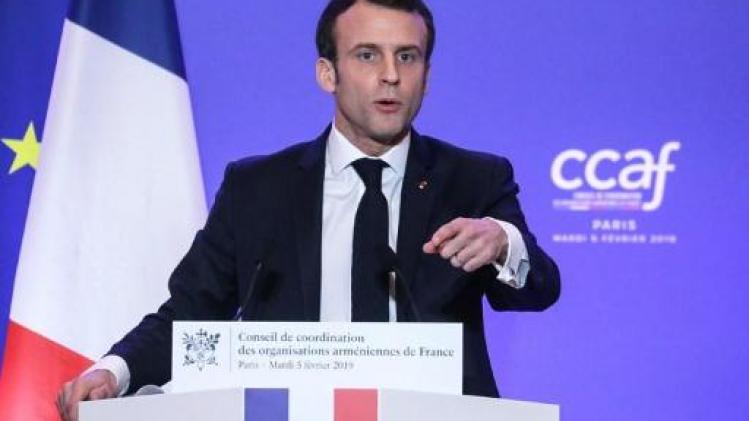 Macron roept 24 april uit tot herdenkingsdag Armeense genocide