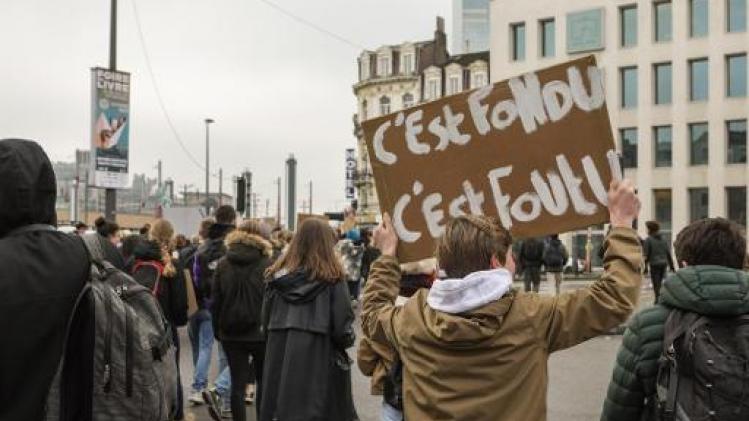 5.000 klimaatjongeren op Brusselse mars