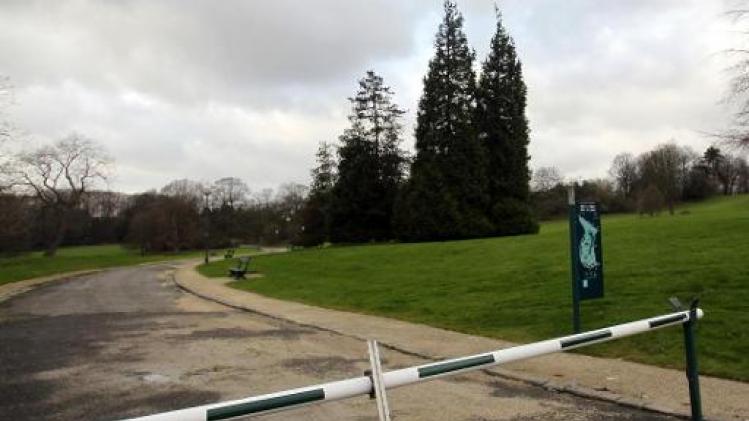 Brusselse parken dit weekend gesloten door sterke wind