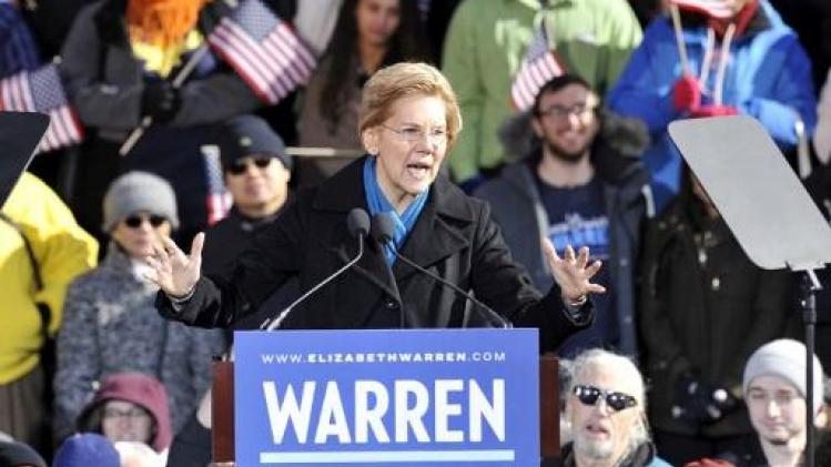 Senator Elizabeth Warren bevestigt dat ze kandidaat is voor de Democraten