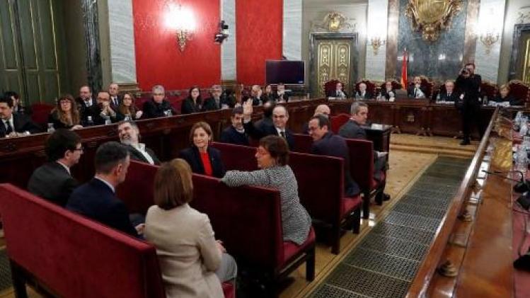 Proces tegen Catalaanse separatisten gestart