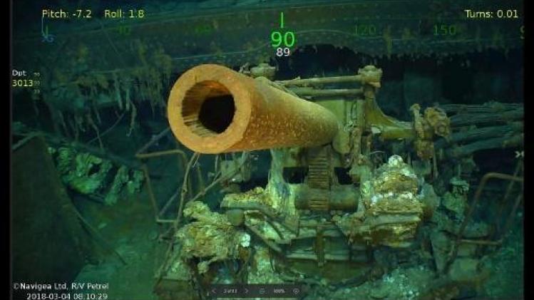 Wrak van legendarisch vliegdekschip USS Hornet uit WOII in de Stille Oceaan gevonden