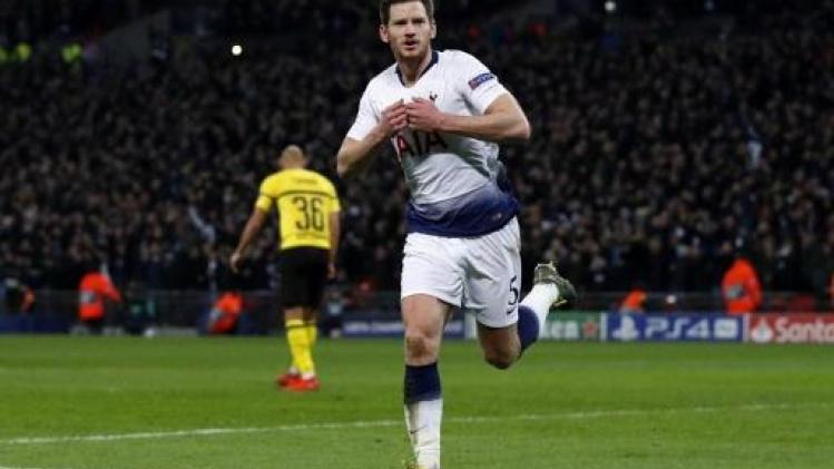 Champions League - Jan Vertonghen leidt Tottenham naar ruime zege tegen Dortmund