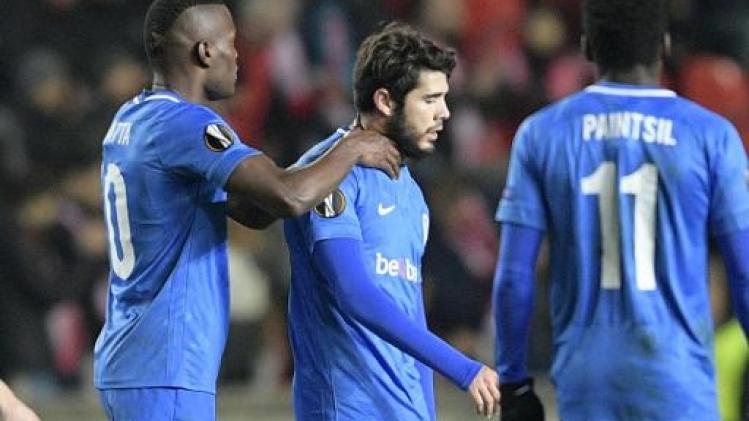 Europa League - Slavia Praag en Racing Genk scoren niet in heenwedstrijd
