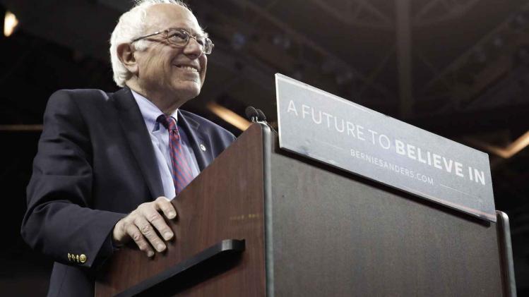 Democratic presidential candidate Bernie Sanders rally in Seattle