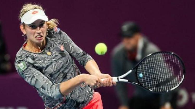 WTA Doha - "Ik kon bevrijd spelen"