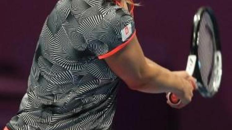 WTA Doha - Elise Mertens verslaat Simona Halep voor toernooiwinst