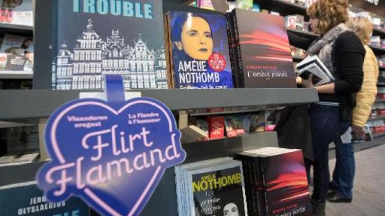 Geslaagde eerste Flirt flamand op Foire du livre