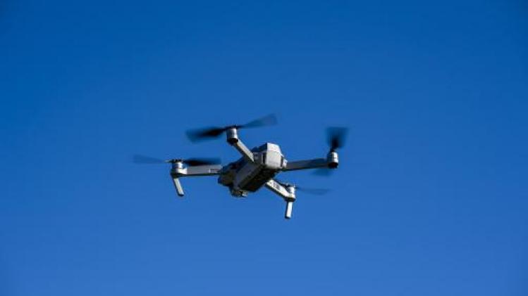 Kustredders testen drone in Blankenberge