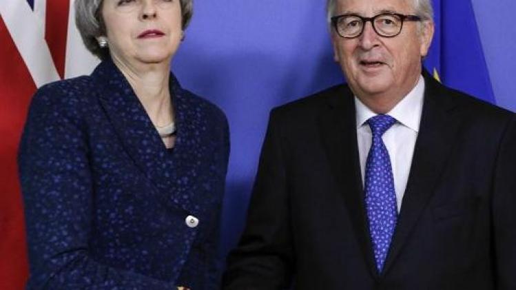 Morgen nieuwe ontmoeting tussen May en Juncker