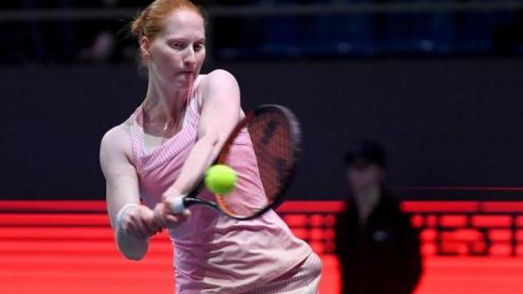 WTA Boedapest - Alison Van Uytvanck vecht zich naar finale