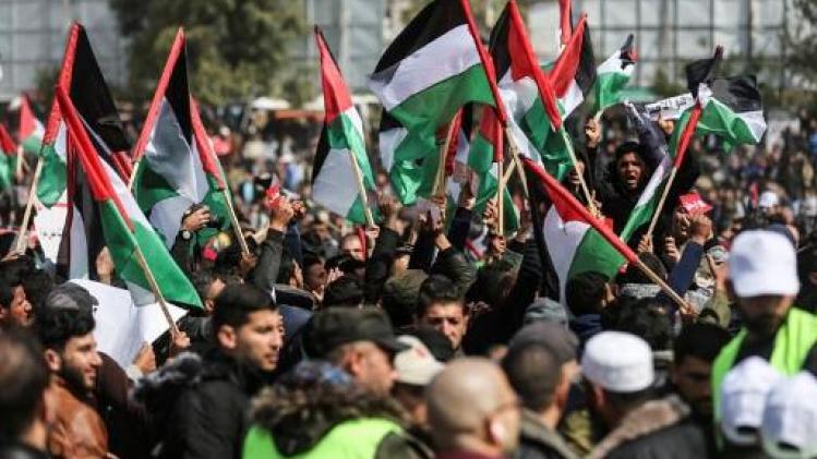 Inwoners Gaza eisen ontslag president Abbas