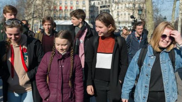 Spijbelen voor het klimaat - Antwerpen voor het eerst decor van grote klimaatmars