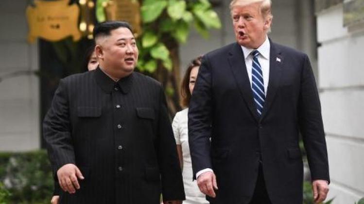 Ontmoeting Trump-Kim - Trump wil "geen haast" bij nucleaire deal