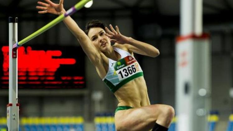 EK atletiek indoor - Claire Orcel grijpt in hoogspringen naast finale