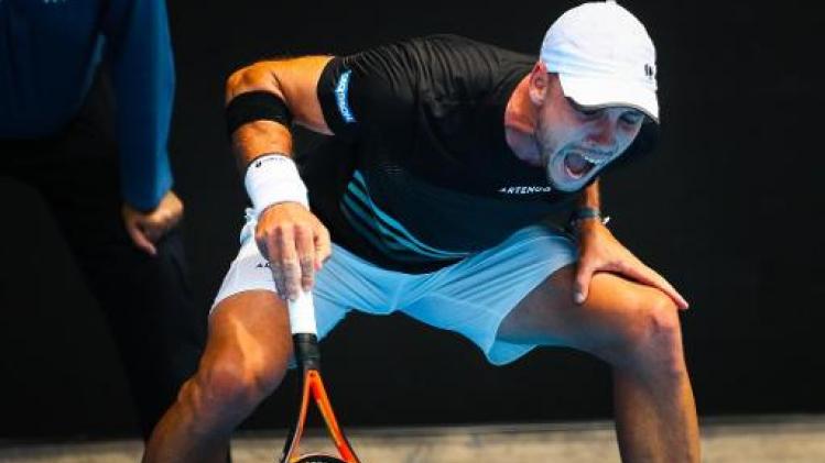 Steve Darcis gooit handdoek in halve finale