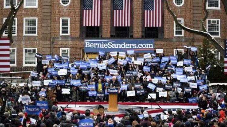 Bernie Sanders trekt campagne voor presidentsverkiezingen in gang in Brooklyn