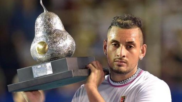 ATP Acapulco - Nick Kyrgios steekt titel op zak