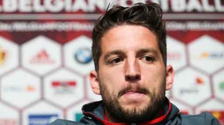 Dries Mertens "diep onder de indruk" van gebeurtenissen in Brussel
