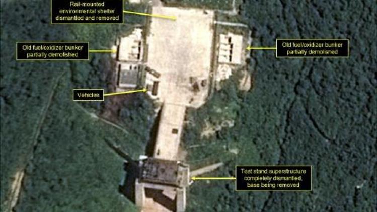 Pyongyang bezig met heropbouw raketlanceersite