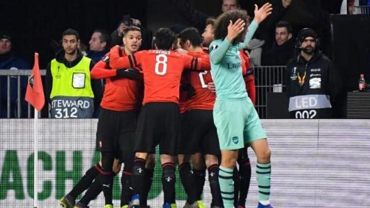 Rennes wint van Arsenal in Europa League