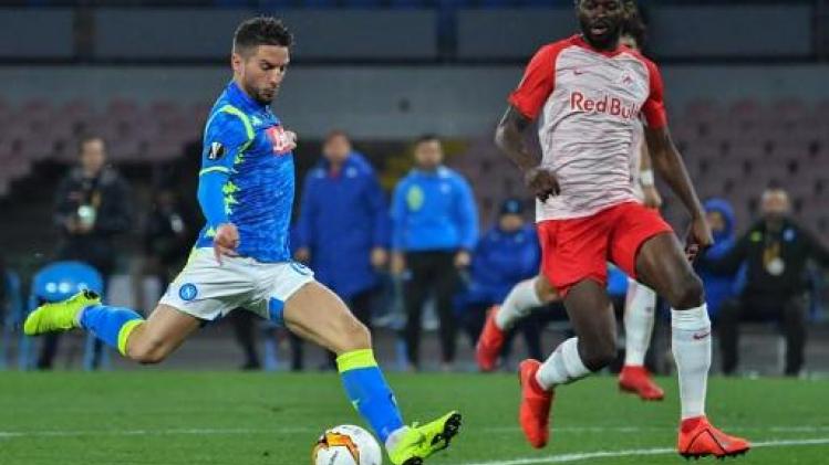 Europa League - Mertens rolt met Napoli vlot over Salzburg