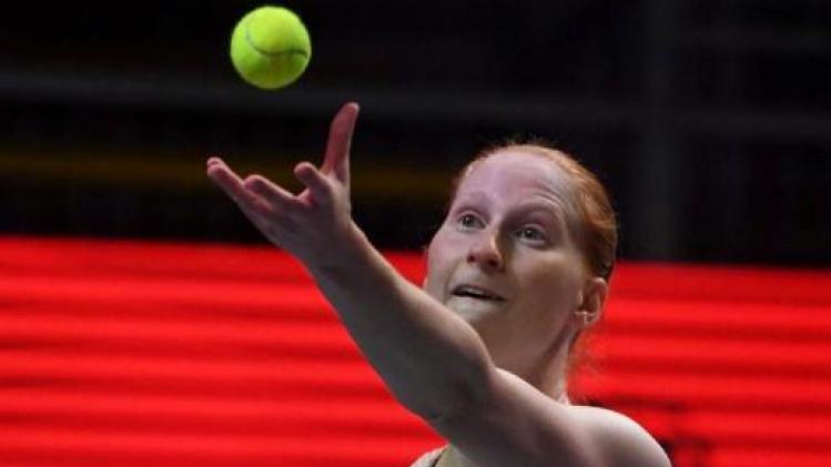 WTA Indian Wells - Alison Van Uytvanck neemt eerste horde