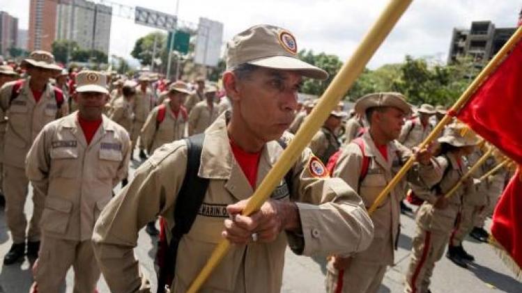 Politie houdt antiregeringsdemonstranten in Venezuela tegen
