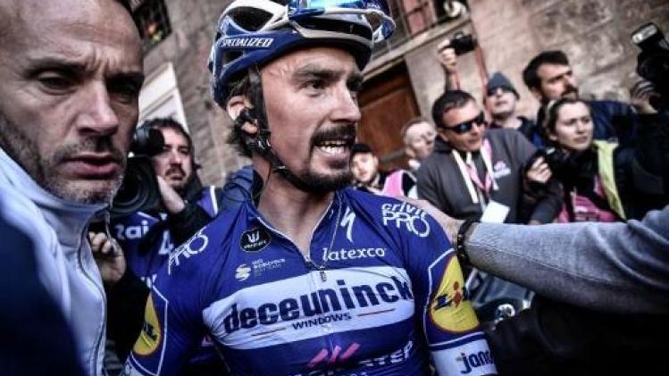 Tirreno-Adriatico - Alaphilippe houdt Van Avermaet af in tweede etappe