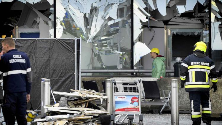 BRUSSELS AIRPORT TERROR ATTACKS WEDNESDAY
