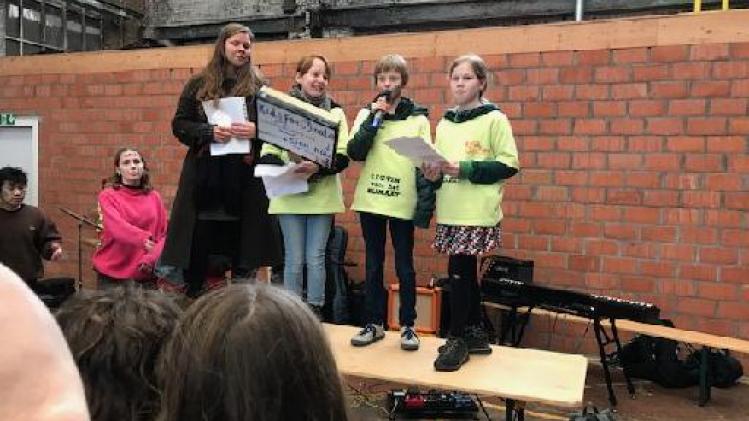 Zowat 400 jongeren verzamelen in Leuven voor deelname aan klimaatmars