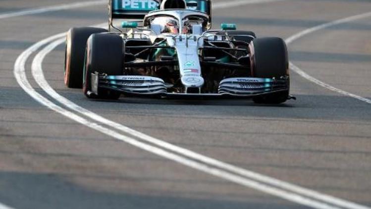 F1 - GP van Australië - Hamilton verovert eerste pole van het seizoen