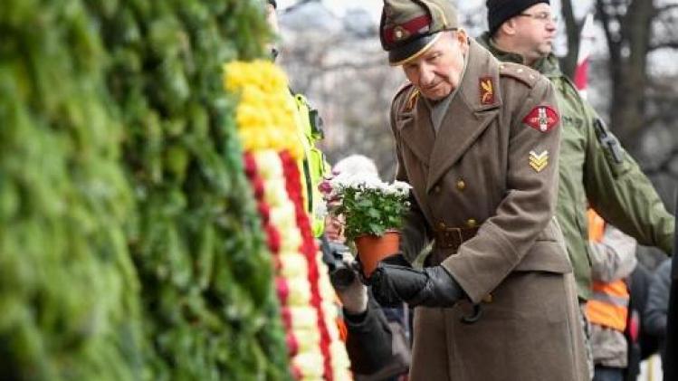 Letse veteranen eren gevallen SS'ers