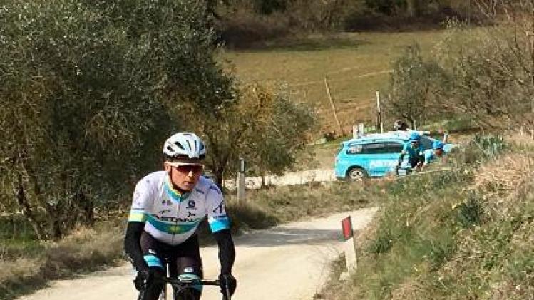 Valpartij houdt Lutsenko niet van zege in vierde etappe Tirreno-Adriatico