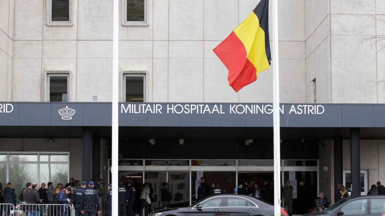 BRUSSELS ATTACKS WEDNESDAY ROYALS NEDER HOSPITAL