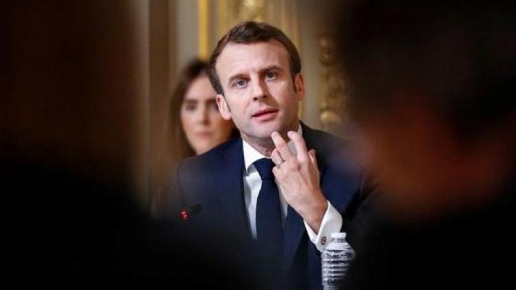 Macron vordert antiterreurmissie van het leger op om politie zaterdag bij te staan
