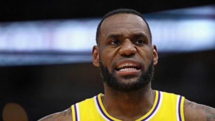 NBA - Geen play-offs voor Lakers van LeBron James