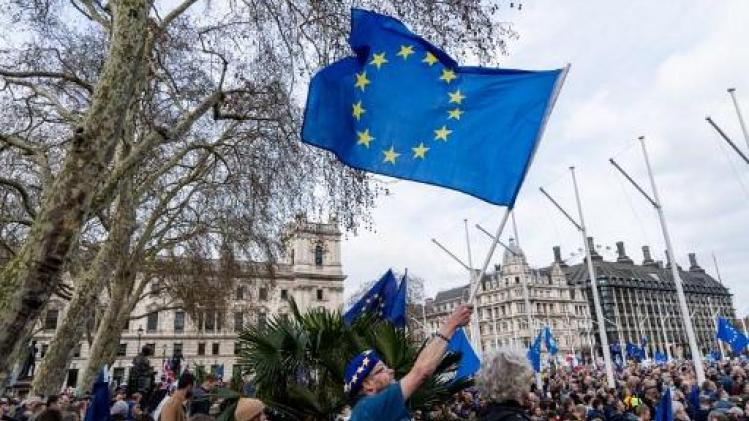 Miljoen mensen betoogt in Londen voor nieuw referendum