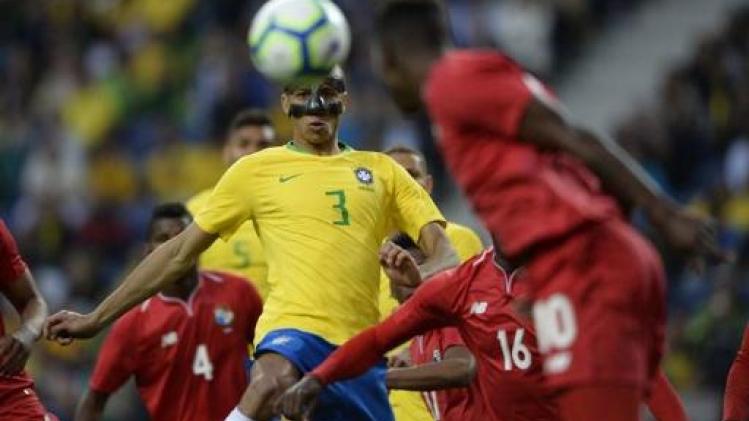 Vriendschappelijke voetbalinterlands - Brazilië blijft steken op puntendeling tegen Panama